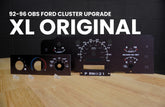 1992-1996 Ford F-Series Gauge Cluster XL Original Film Kit