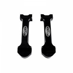 2011-2021 Ford 6.7L Powerstroke XDP Black Anodized Battery Hold Down Set XD418