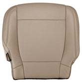2017-2018 Lariat - Super Crew - Front Row Passenger Side Bottom Cover - Medium Light Camel - OEM Config. Leather/Vinyl - Compatible with Heated & Cooled Seats. Matches OEM Part # GL3Z-1662900-AL