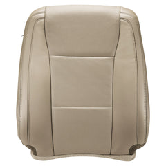 2017-2018 Lariat - Super Crew - Front Row Passenger Side Top Cover - Medium Light Camel - OEM Config. Leather/Vinyl - Compatible with Heated & Cooled Seats & Side Impact Airbag. Matches OEM Part # GL3Z-1664416-DH