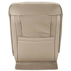 2017-2018 Lariat - Super Crew - Front Row Passenger Side Top Cover - Medium Light Camel - OEM Config. Leather/Vinyl - Compatible with Heated & Cooled Seats & Side Impact Airbag. Matches OEM Part # GL3Z-1664416-DH