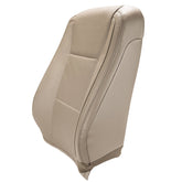 2017-2018 Lariat - Super Crew - Front Row Passenger Side Top Cover - Medium Light Camel - OEM Config. Leather/Vinyl - Compatible with Heated & Cooled Seats & Side Impact Airbag. Matches OEM Part # GL3Z-1664416-DH