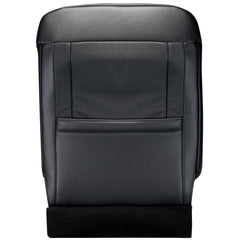 2017-2018 Lariat - Super Crew - Front Row Passenger Side Top Cover - Ebony - OEM Config. Leather/Vinyl - Compatible with Heated & Cooled Seats & Side Impact Airbag. Matches OEM Part # GL3Z-1664416-DG