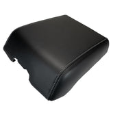 2017-2019 Ford Super Duty Lariat Center Console Lid Cover (Ebony Vinyl) - Replaces OEM Part # GL3Z-1506024-BB