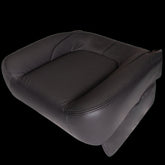 2002-2003 Dodge Ram Laramie Front Row Driver Side Bottom Seat Cover Dark Slate OEM Material Config. Leather/Vinyl