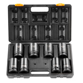 VEVOR 8pcs 6-Point 1" Impact Sockets Set