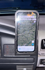 1992-1997 Ford Gauge Cluster Bezel Phone Holder Attachment