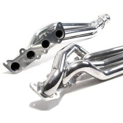 2011-2023 Ford Mustang GT, 2016-2020 GT350 5.2 BBK 18560 1-7/8 Long Tube Headers Polished Silver Ceramic