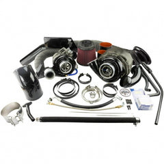 5.9 Cummins Industrial Injection 227456 Quick Spool Compound Turbo Kit