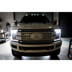 2017-2023 Superduty Recon 264343WHCL Clear Lens White LED Cab Lights