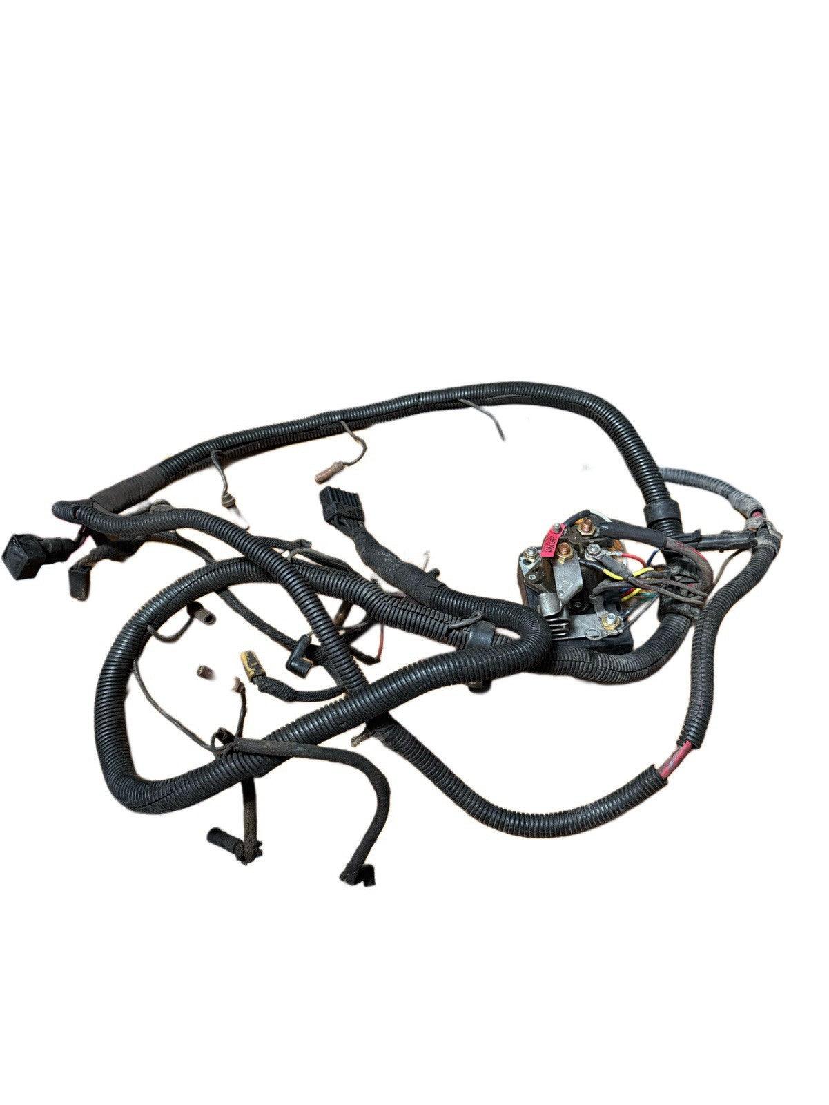 92-93 Ford F350 F250 7.3 IDI Diesel Engine Bay Fuse Box Wire Wiring Harness Auto