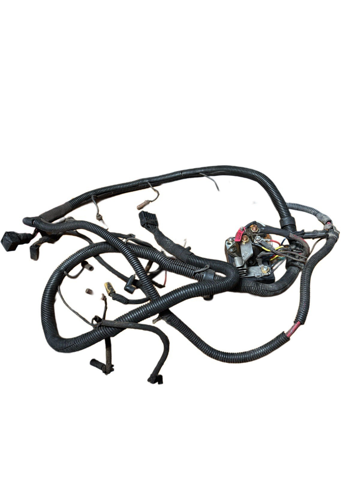 92-93 Ford F350 F250 7.3 IDI Diesel Engine Bay Fuse Box Wire Wiring Harness Auto