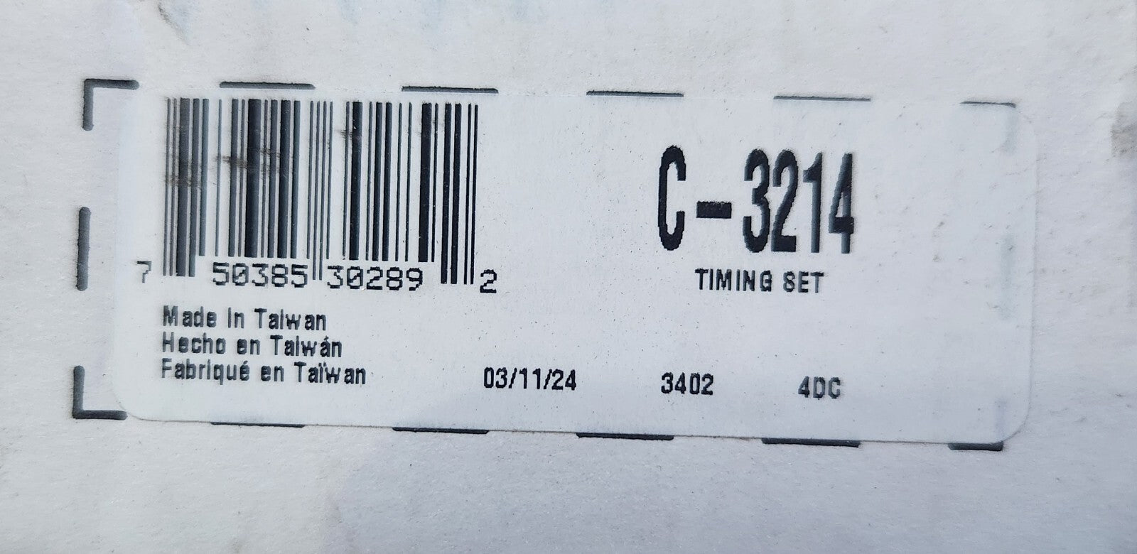 1995-2009 GM 3.8L Cloyes Timing Set  Kit C-3214