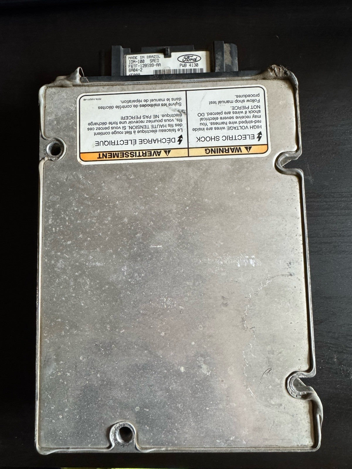 F7TF-12B599-AA | 1995 -03 FORD TRUCK F-SERIES 7.3L INJECTION CONTROL MODULE IDM