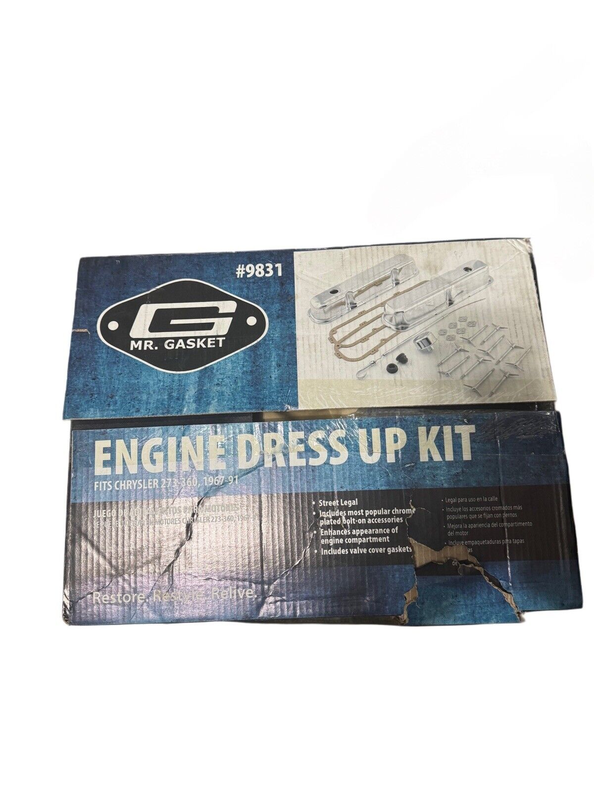 1964-1992 Chrysler small Block 273 & 360 Engine Dress Up Kit 2831