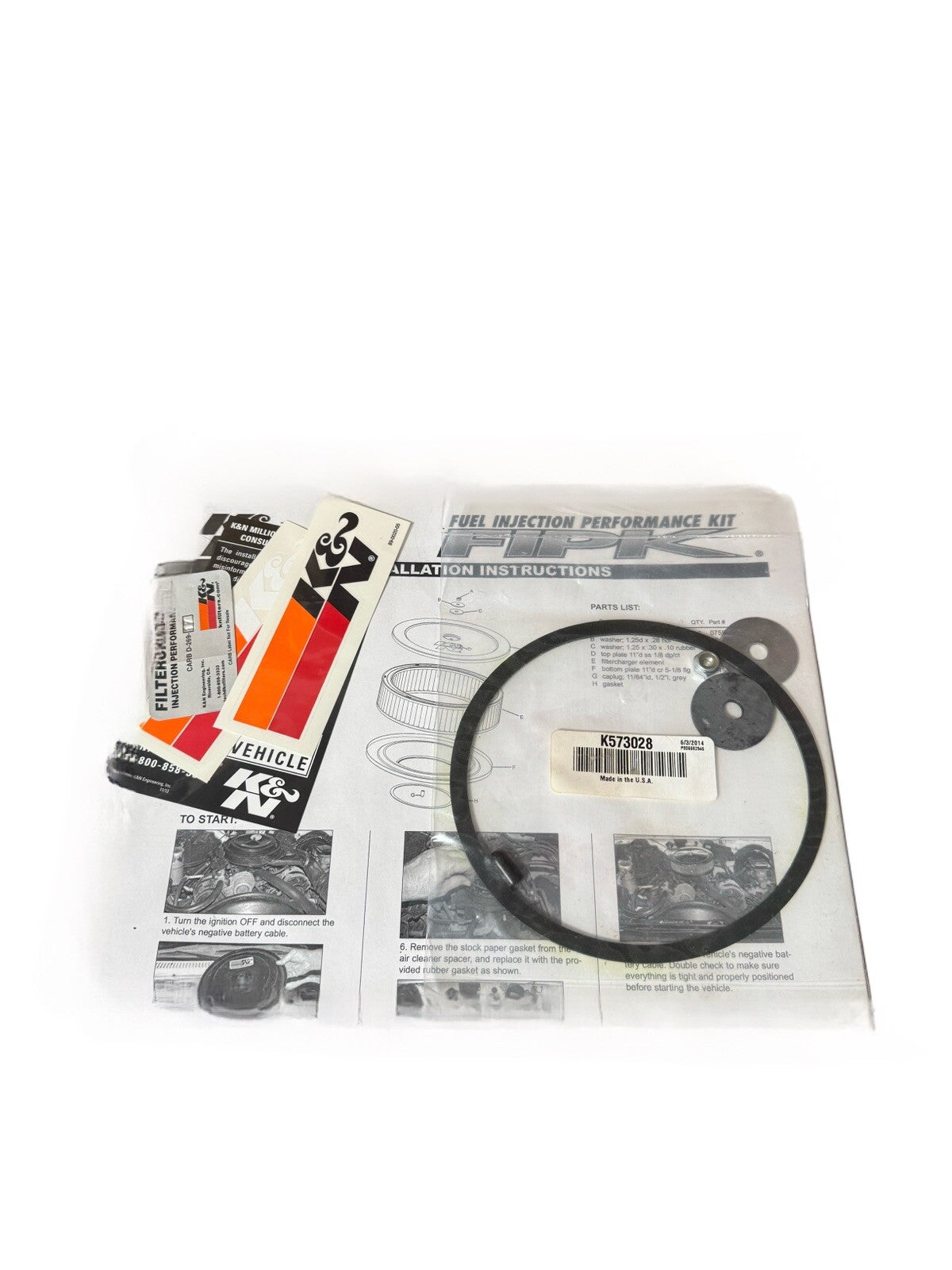 1988-1993 Chevy/ GMC 4.3L  Air Filter K&N 57-3028