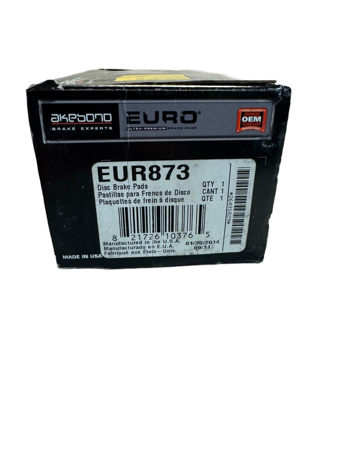 1996-2011 Mercedes-Benz Akebono Brake Pads EUR873