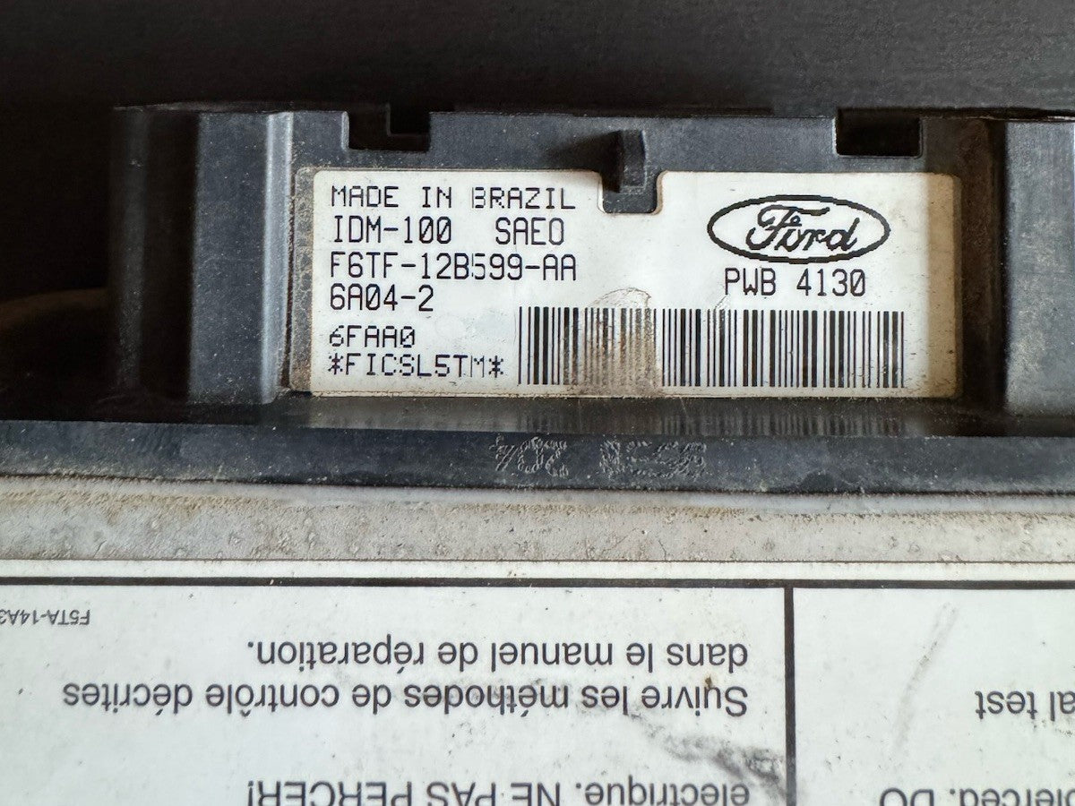 F7TF-12B599-AA | 1995 -03 FORD TRUCK F-SERIES 7.3L INJECTION CONTROL MODULE IDM