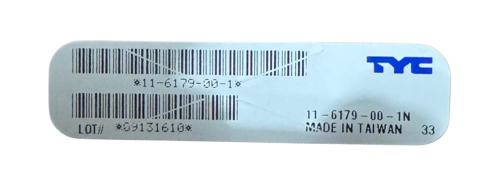 2006-2013 Chevy Impala Right Side Rear Tail Light 11-6179-00-1N