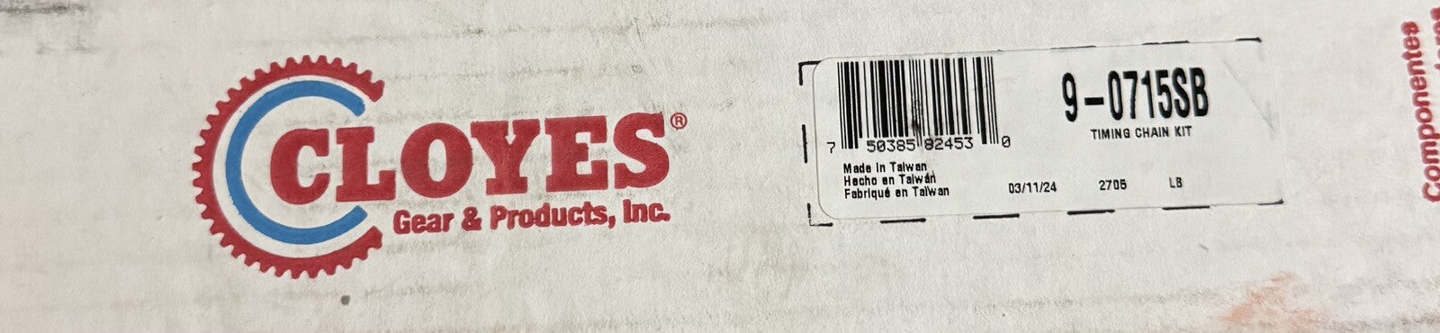 2006 Ford 2.3L Fusion & Mercury Timing Chain Kit