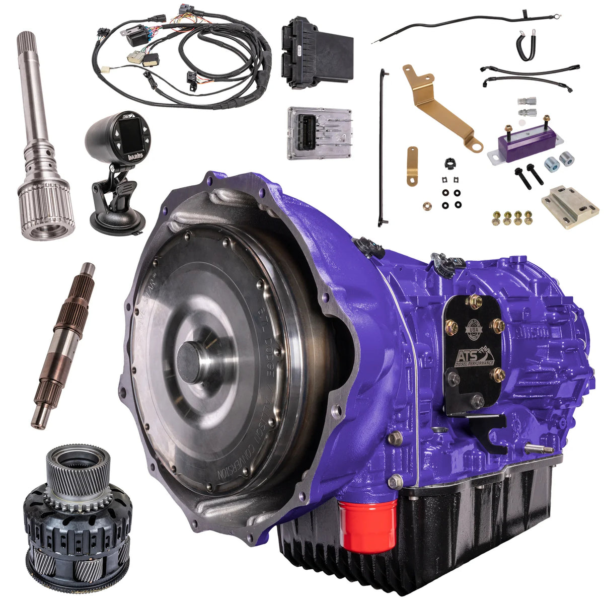 1998.5-2007 5.9L 4WD Cummins ATS Allison Conversion Complete Kit