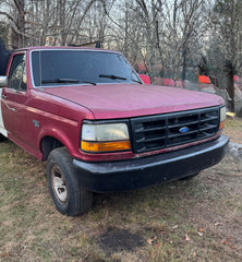 1992-1997 OBS Ford Regular Cab Assembly With Doors Red
