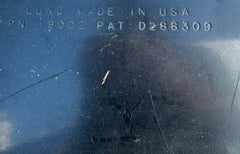 1992–1997 Ford F-150 F-250 F-350 OBS Sun Visor With Lights (Black) – OEM