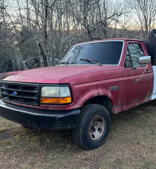 1992-1997 OBS Ford Regular Cab Assembly With Doors Red