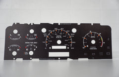 1992-1997 OBS Ford Gauge Cluster Film Kit - Diesel Modern