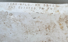 1992–1997 Ford F-150 F-250 F-350 OBS Sun Visor (White) – OEM