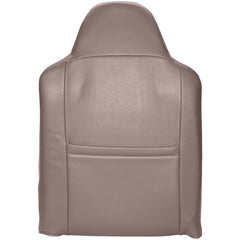 2002-2007 Crew Cab Lariat - Driver Top Cover - Medium Parchment - OEM Material Config. Leather/Vinyl with Ford Euro Perf Center Inserts - and Vinyl with Vinyl Pocket on Back