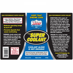 Lucas Super Coolant Additive 10640