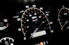 1992-1996 Ford F-Series Gauge Cluster XLT Modern Film Kit