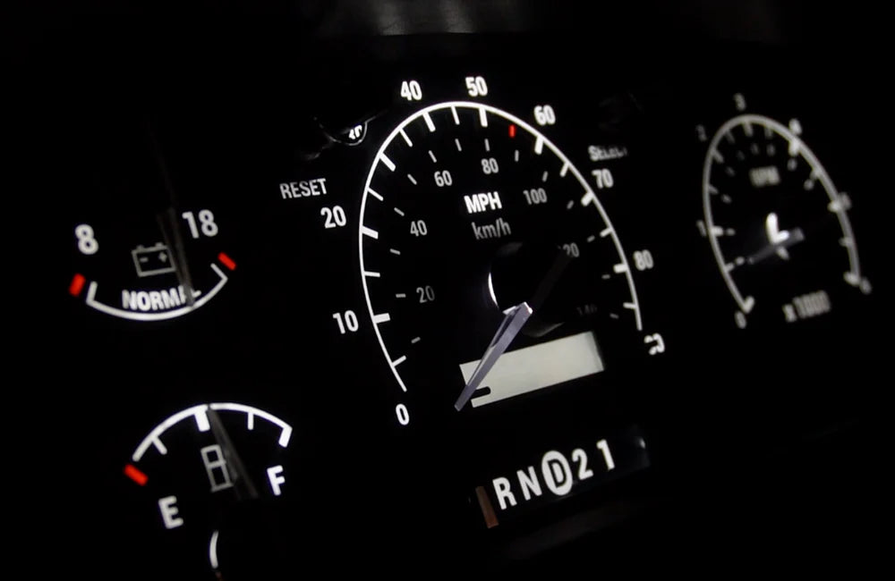1992-1996 Ford F-Series Gauge Cluster XLT Original Film Kit
