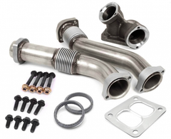 1994.5-1997 7.3 Powerstroke DieselSite Bellowed Up Pipes