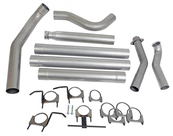 1994.5-1997 7.3 Powerstroke 4 Inch Turbo Back AL Exhaust No Muffler