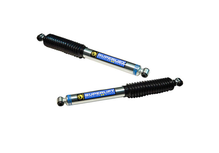 Ford/Dodge Dual Steering Stabilizer Cylinder Replacement Kit w/ SL SS Bilstein Cylinders