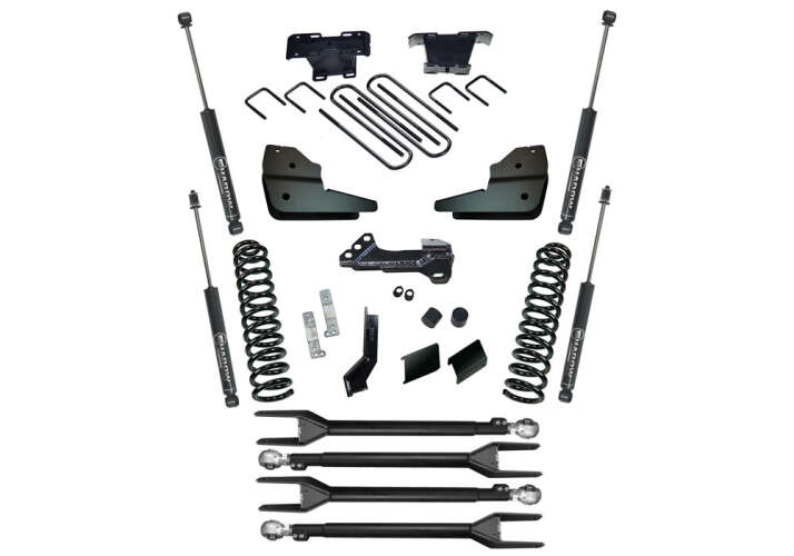 2023-2024 F-250/F-350 4WD 4in Lift Kit | 4-Link Kit