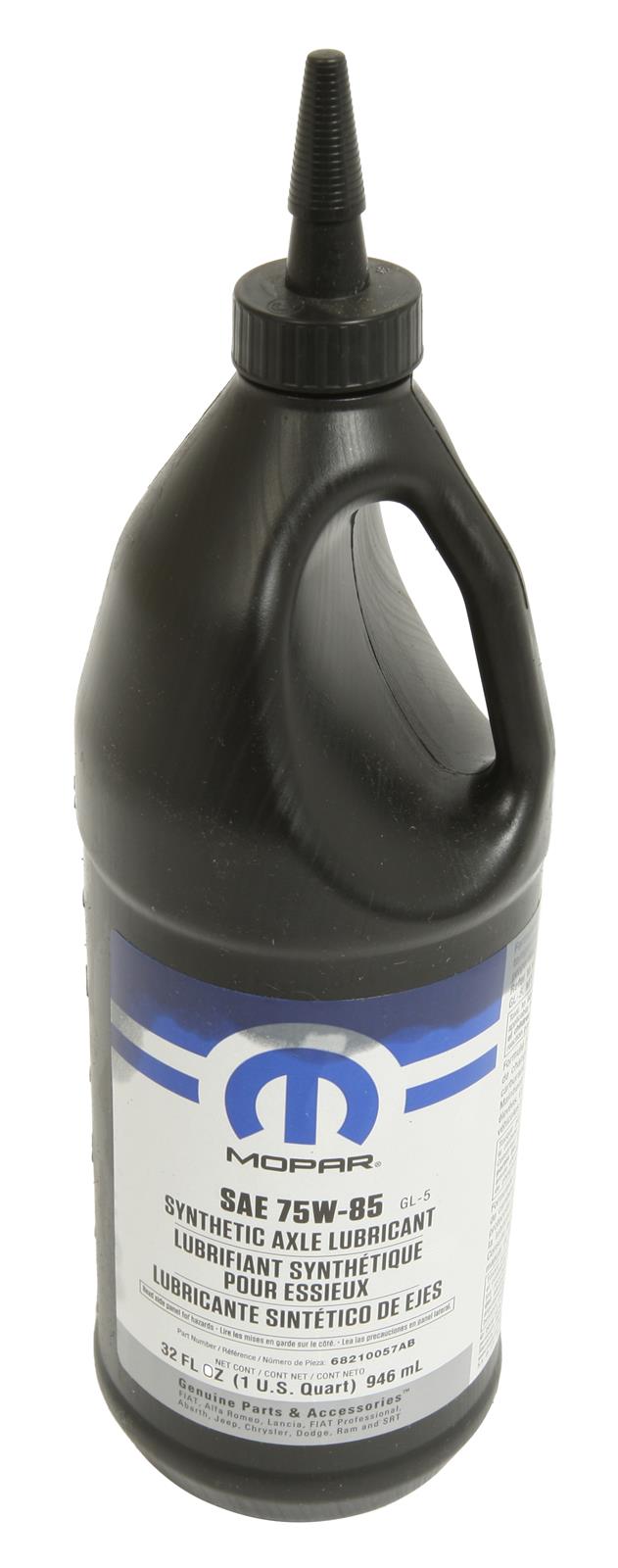 Mopar 75W85 Synthetic Gear Oil | 68210057AB