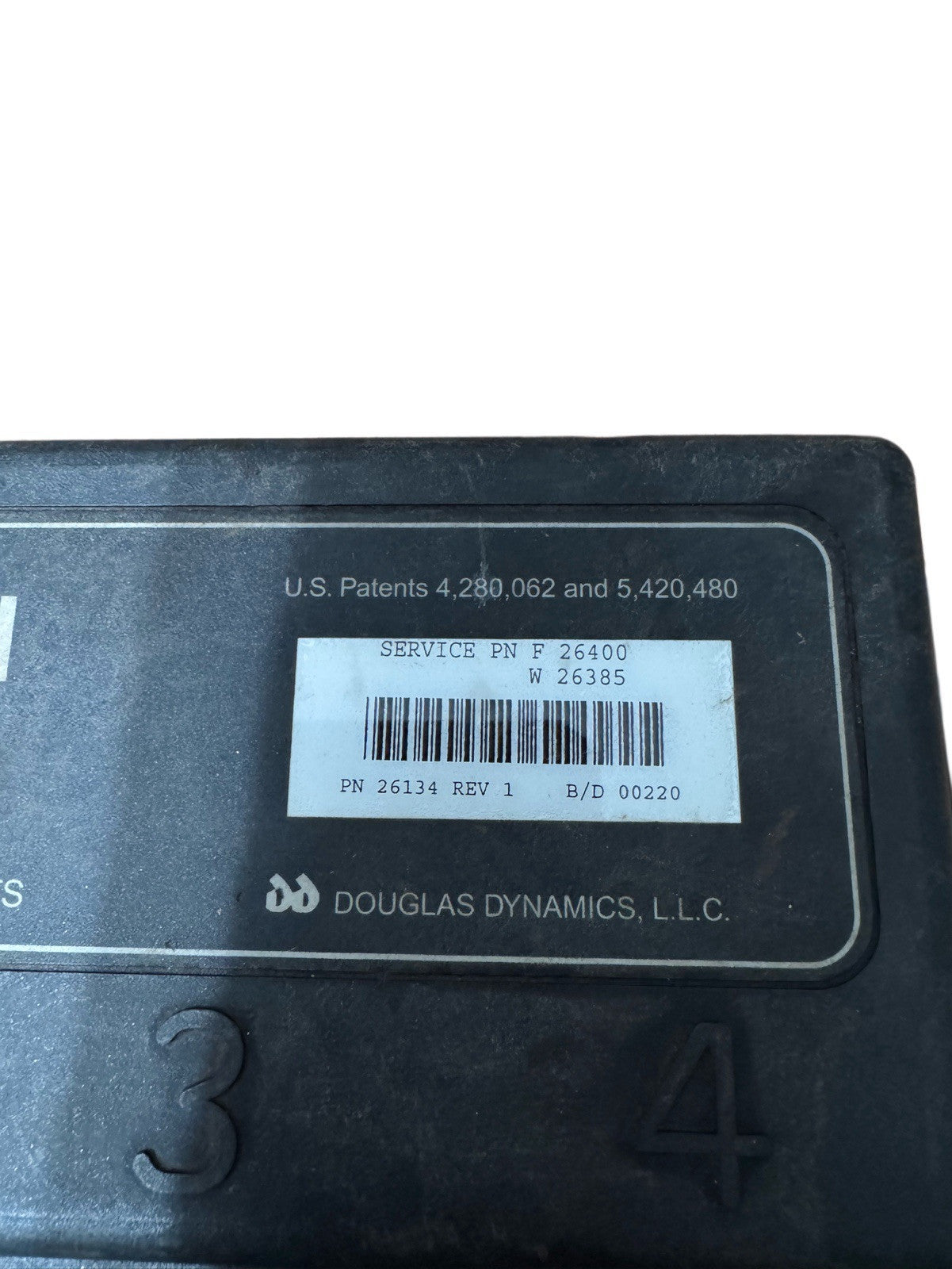 FISHER 3-Plug EZ-V Plow Wire Harness & Controller TruckSide Ford Super Duty H13