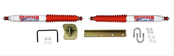 1980-1998 Ford Skyjacker Dual Steering Stabilizer (Red Boot)