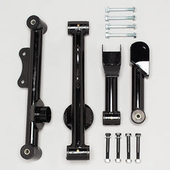 Tubular Rear Control Arms | 79-04 Mustang | Poly Bushings, Black