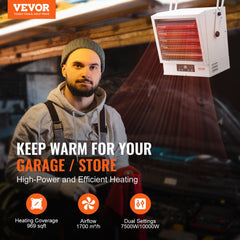 VEVOR Electric Garage Heater 10000-Watt