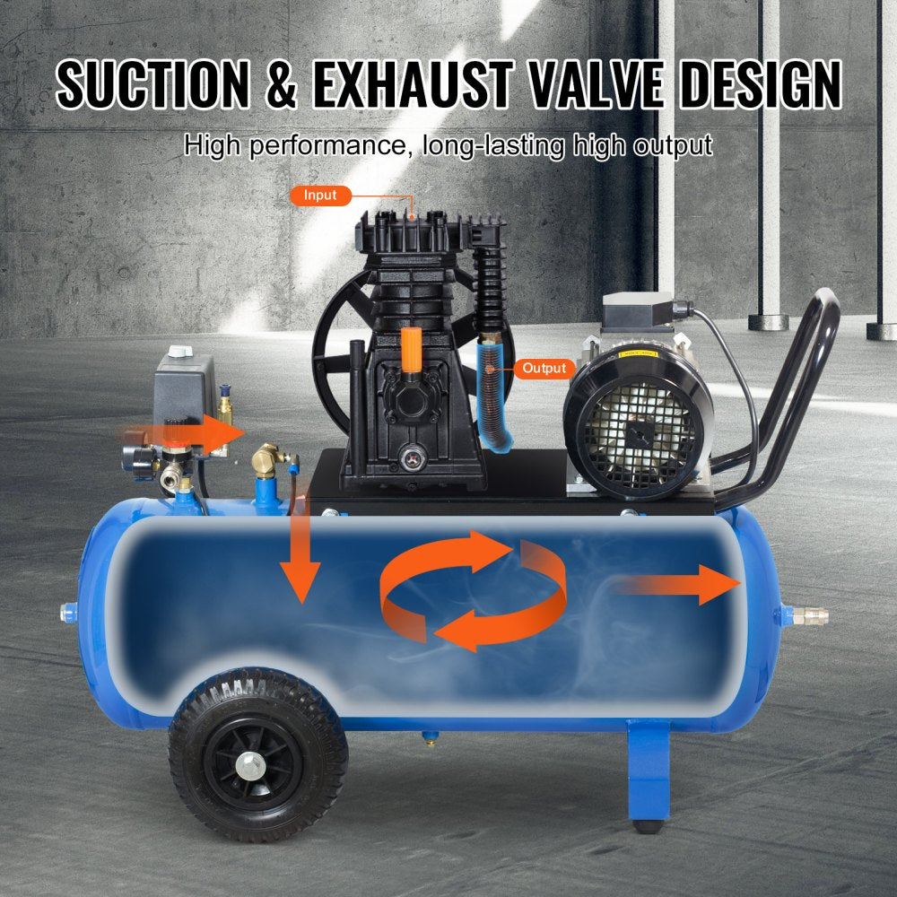 VEVOR Air Compressor Pump Head 3HP 5.8CFM 90 PSI