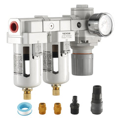 VEVOR Air Compressor Filter Regulator, 3/8" NPT